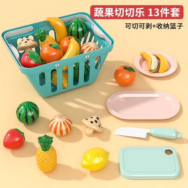 古欧 萌趣水果切乐 创意 早教益智玩具
