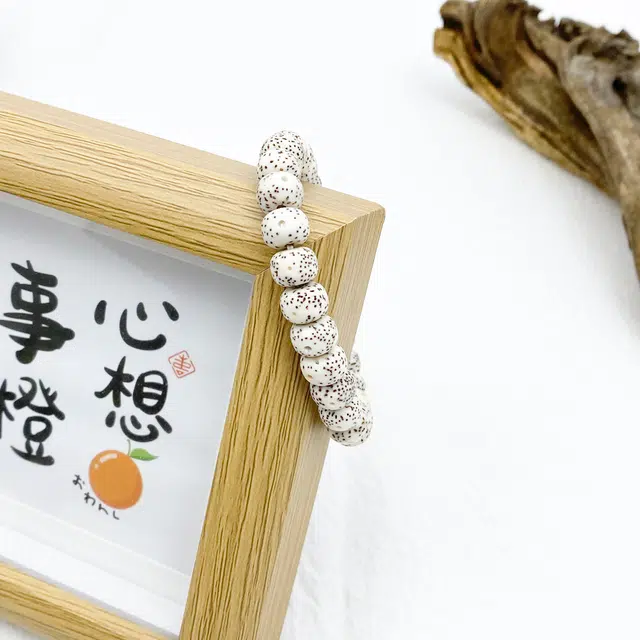 弘浪 新中式文化内涵好运轻奢高级文玩财源滚滚八方来财节节高升锦上添花吉祥如意小众简约百搭大展宏图 星月菩提 手串 男女同款情侣款