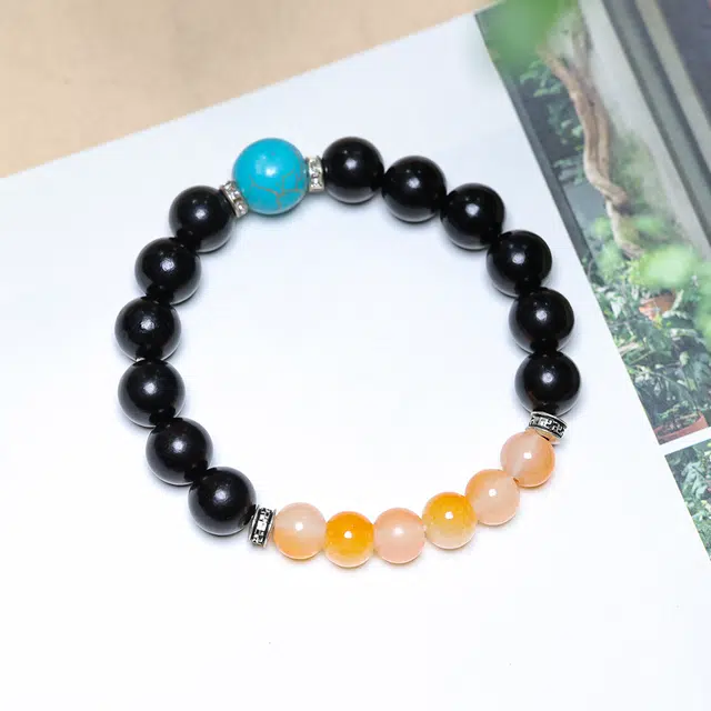 弘浪 新中式国风时来运转飞黄腾达八方来财招财纳福小众设计轻奢百搭 黑檀 手串 男女同款情侣款