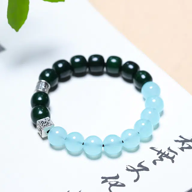 弘浪 国风新中式文玩佛珠 平安喜乐 招财纳福 诸事顺利 菩提子/菩提籽 手串 男女同款情侣款