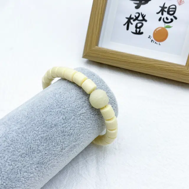 弘浪 新中式复古民族风轻奢小众文玩 财源滚滚八方来财锦上添花吉祥如意高级感佛珠百搭招财进宝#好运 象牙果 手串 男女同款情侣款
