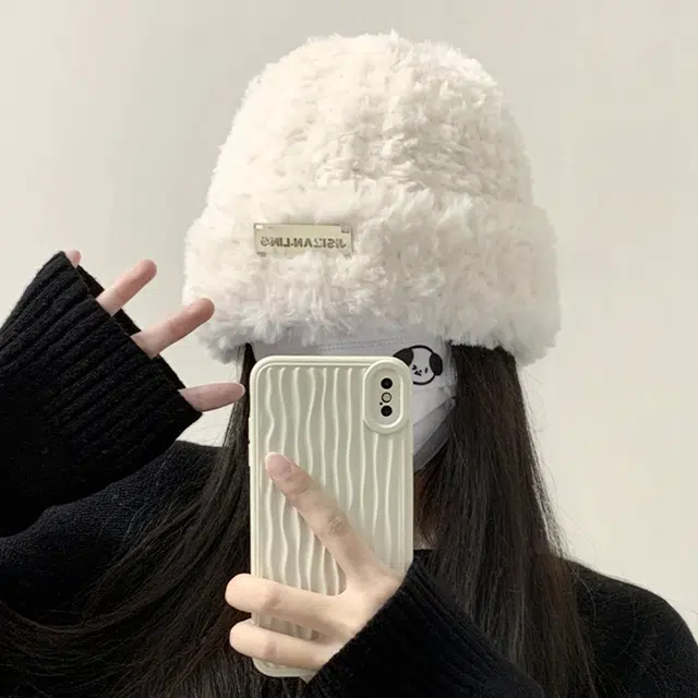 优幽兰 撞色流苏两用针织加厚防风防寒保暖英伦风高级感 绒线围巾 女款