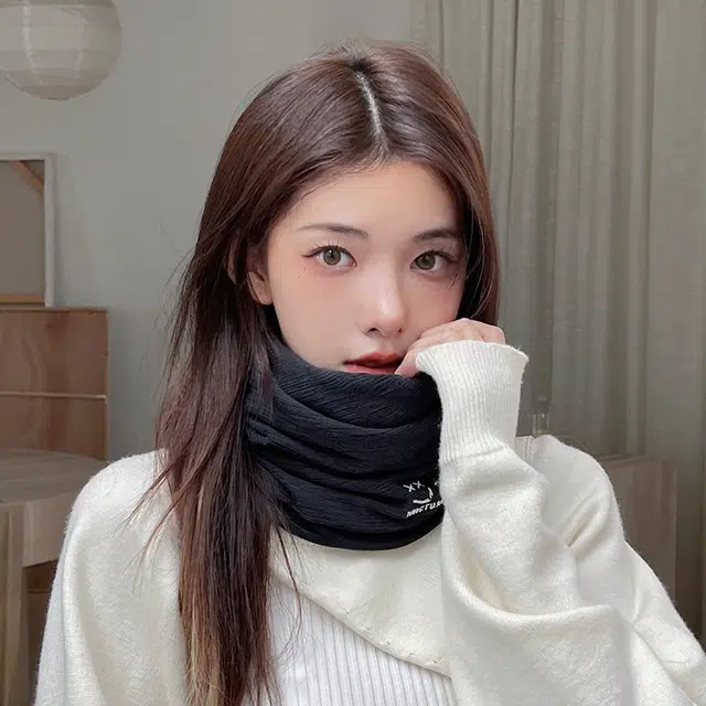优幽兰 韩版显脸小 纯色防风包头 保暖高级感小众穿搭 绒线帽 女款