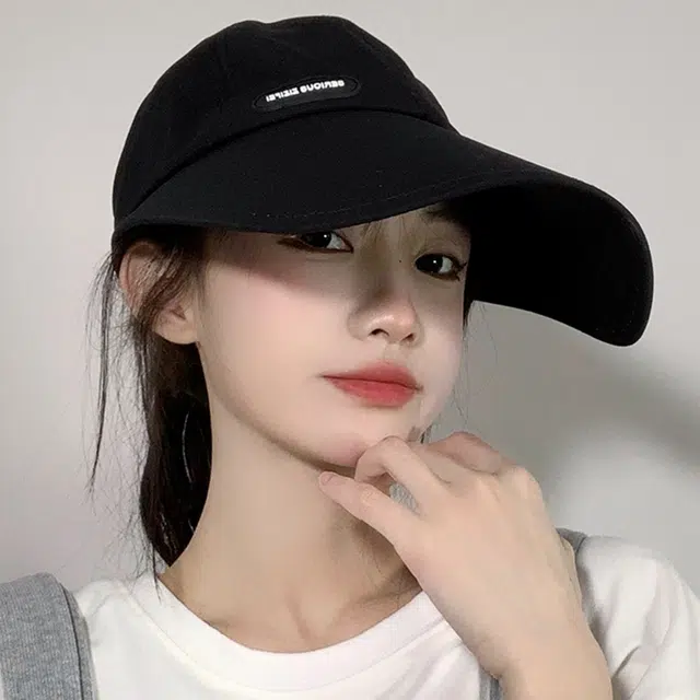 优幽兰 防晒遮阳运动风时尚简约显脸小户外防紫外线 棉 鸭舌帽 女款