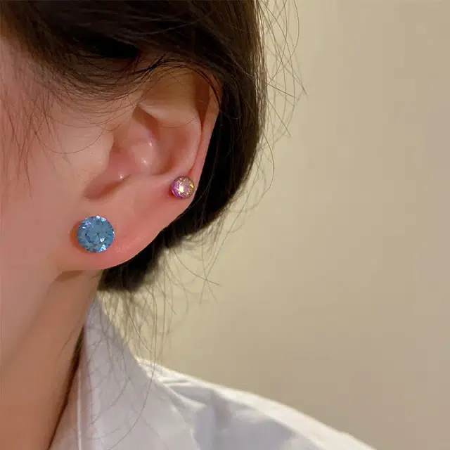 Mango Silver MGS Sparkle Studs