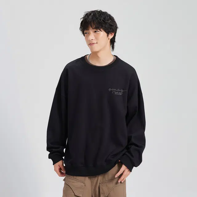 加菲猫家族 美式高街时尚百搭个性印花设计卫衣 男女同款