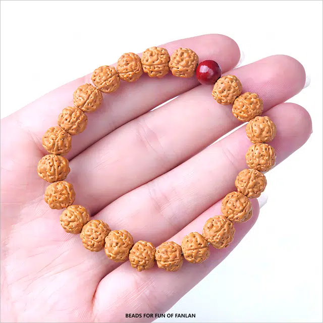 梵澜 双龙纹佛珠手持 转运珠念珠盘玩手把件 复古中式国潮设计文玩 金刚菩提 菩提手串 男女同款情侣款