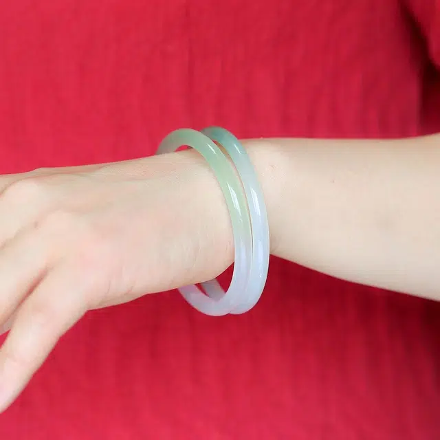 梵澜 复古新中式国风叮当镯 精致高级感玉镯 轻奢小众手饰 闺蜜  玛瑙 玉石手镯 女款 礼盒装