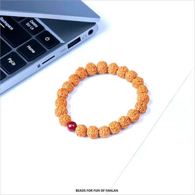 梵澜 双龙纹佛珠手持 转运珠念珠盘玩手把件 复古中式国潮设计文玩 金刚菩提 菩提手串 男女同款情侣款