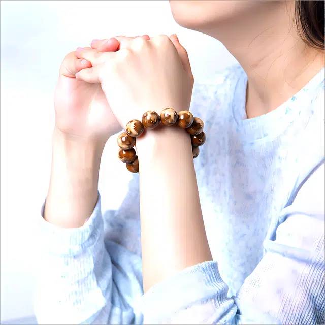 梵澜 熊猫高油高密盘玩 油润光亮正圆佛珠转运念珠文玩 紫金鼠 菩提类手串 男女同款情侣款