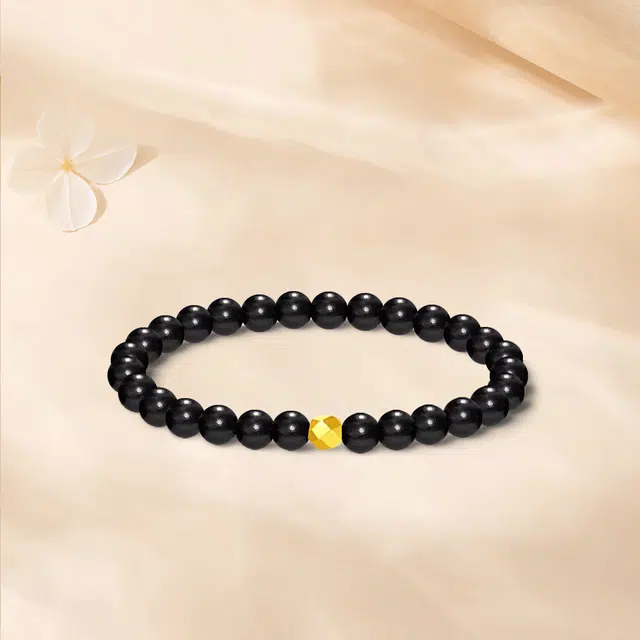 【附鉴定证书】 金师傅 多边形蹦迪珠 简约显白佩戴 送对象 黑檀 手串 男女同款情侣款