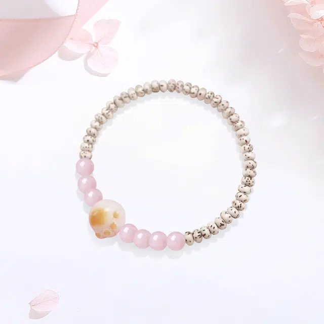 【精选高品质|招财纳福】 金师傅 猫爪串珠 招财猫时来运转 新中式国潮气质简约百搭萌趣可爱清新#好运 星月菩提 手串 男女同款情侣款