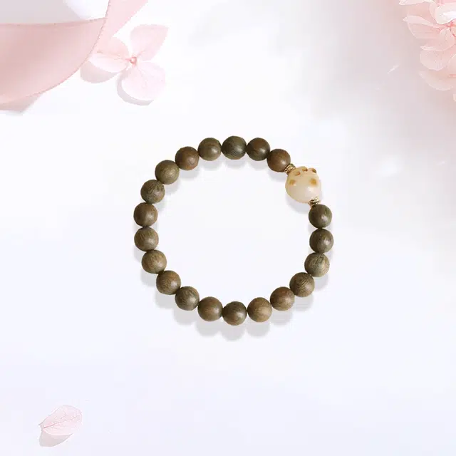 【招财猫|甄选高品质】 金师傅 炭烧猫爪系列 转运珠萌趣猫咪小众新中式国潮气质简约高级文玩盘玩手饰#好运 檀木 手串 男女同款情侣款