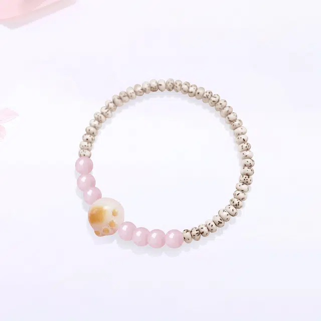 【精选高品质|招财纳福】 金师傅 猫爪串珠 招财猫时来运转 新中式国潮气质简约百搭萌趣可爱清新#好运 星月菩提 手串 男女同款情侣款