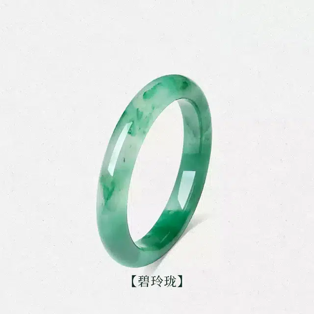 【甄选高品质】 金师傅 石英质玉 吉祥如意新中式国潮复古气质典雅温婉贵妃旗袍宫廷风 平安顺遂小众高级#好运 非洲翠 手镯 女款