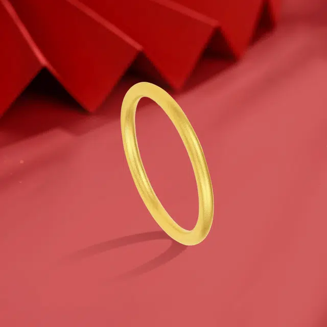 【免费刻字+S999纯银】 西游悟空紧箍咒  金师傅 足银素圈 小众高级时尚简约日常通勤百搭 实心戒指 过节送礼 互送 男女同款情侣款
