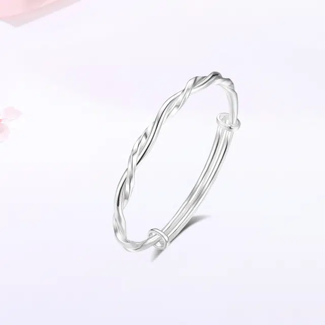 【甄选特级高品质】 金师傅 莫比乌斯叠戴套装 一步一响新中式国潮宫廷 气质旗袍汉服 小众轻奢高级 粉水晶 手镯 女款
