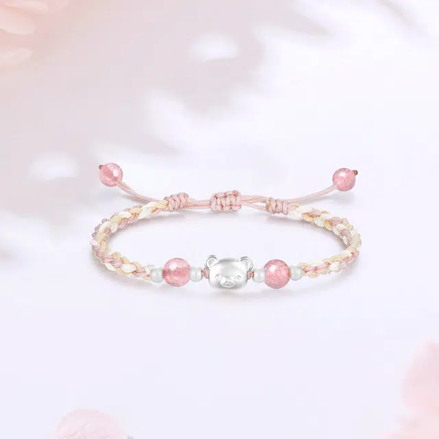 【甄选高品质】 金师傅 四叶草转运手链 幸运女神时来运转 轻奢精致时尚气质简约百搭 小众高级百搭高级#好运 玛瑙 手链 女款