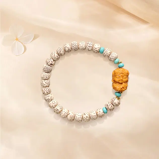 【甄选高品质】 金师傅 扎基拉姆绿度母 万事如意时来运转 福佑安康复古民族风特色气质百搭#好运 星月菩提 手串 男女同款情侣款