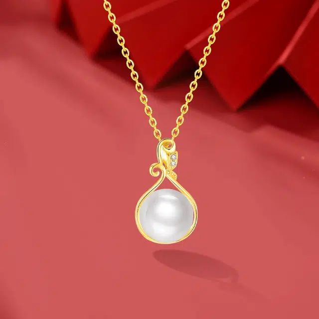 金师傅 小众高级复古 淡水珍珠 项链 女款