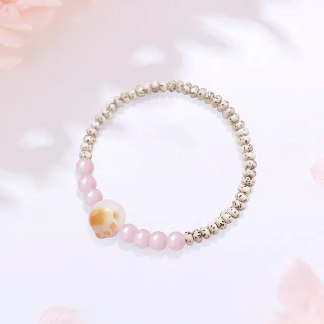 【精选高品质|招财纳福】 金师傅 猫爪串珠 招财猫时来运转 新中式国潮气质简约百搭萌趣可爱清新#好运 星月菩提 手串 男女同款情侣款