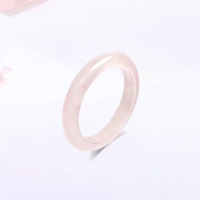 【甄选特级高品质】 金师傅 莫比乌斯叠戴套装 一步一响新中式国潮宫廷 气质旗袍汉服 小众轻奢高级 粉水晶 手镯 女款