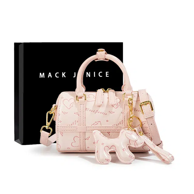 MACKJANICE Boston Bag Pink