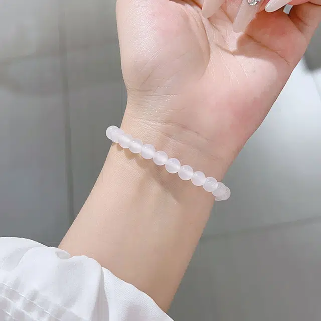 倾爱 转运珠 白玛瑙足金 按克计价 黄金手串 女款
