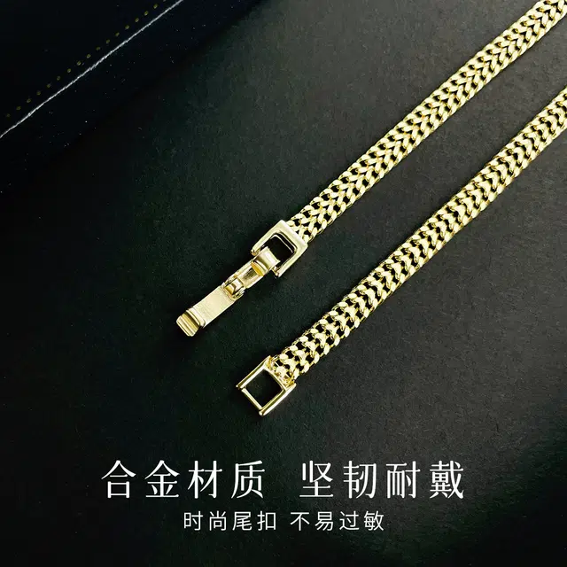 倾爱 镶石表带小众高级感气质颈链锁骨链饰品 合金 项链 女款
