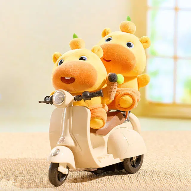 尚银福 可爱水豚噜噜 萌趣创意卡通公仔包包书包挂饰 精致简约浪漫甜美少女心氛围感公主风街头日常百搭 毛绒 挂件 男女同款情侣款