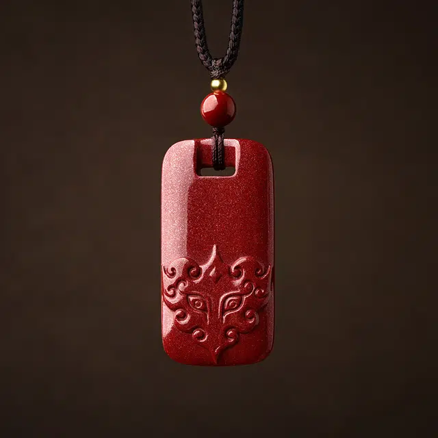【匠心手作 平安招财】 灵菲 真品高含量紫金砂貔貅无事牌 新中式本命年平安顺利转运项链 #好运百搭吸金礼盒 朱砂 吊坠 男女同款情侣款