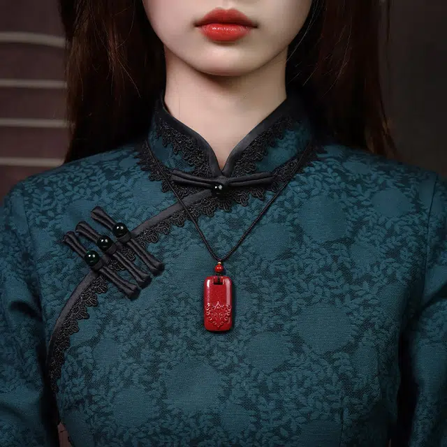 【匠心手作 平安招财】 灵菲 真品高含量紫金砂貔貅无事牌 新中式本命年平安顺利转运项链 #好运百搭吸金礼盒 朱砂 吊坠 男女同款情侣款