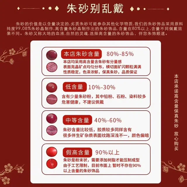 灵菲 平安无事牌 高含量紫金朱砂 平安转运项链 新中式国潮复古 朱砂 玉石吊坠 女款 朱砂 礼物 送女生 女朋友 闺蜜 妈妈 生日礼盒