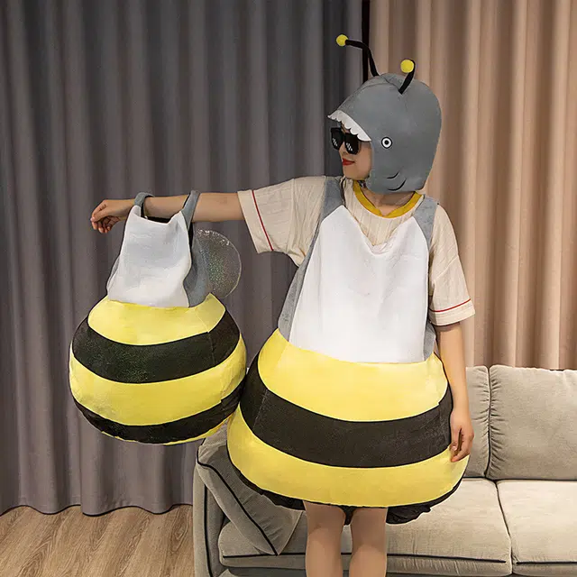 Fantasy Case Creative Shark Bee Plush Doll 50cm