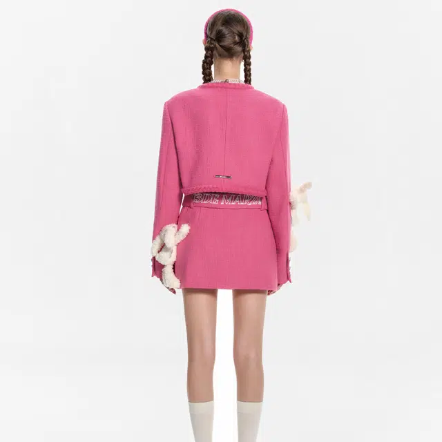 13 DEMARZO FW23 Tweed Skirt