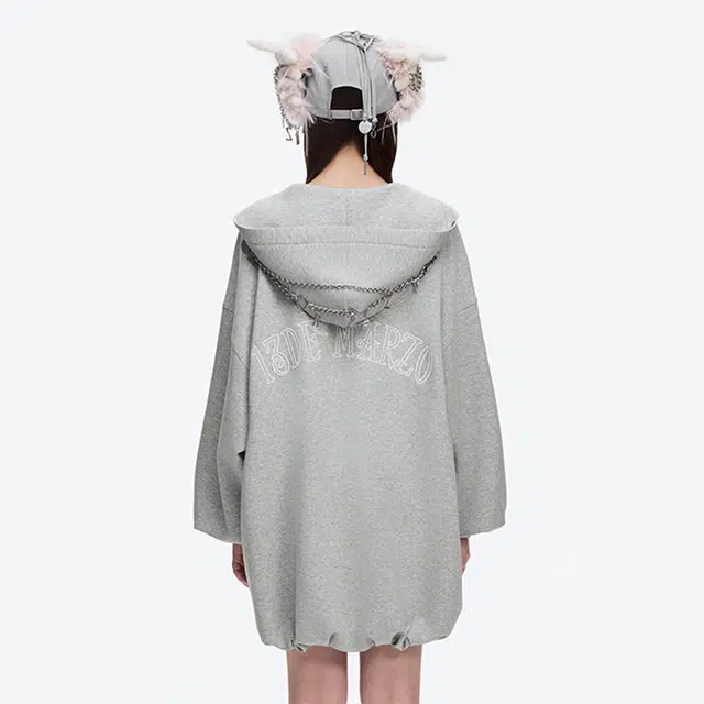 13 DEMARZO FW25 Hoodie Dress