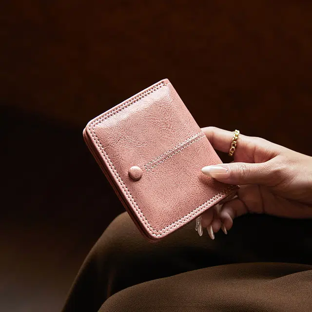 纳兰杜 精致小巧多功能皮夹便捷驾驶证件包 合成革 钱包 女款 多色
