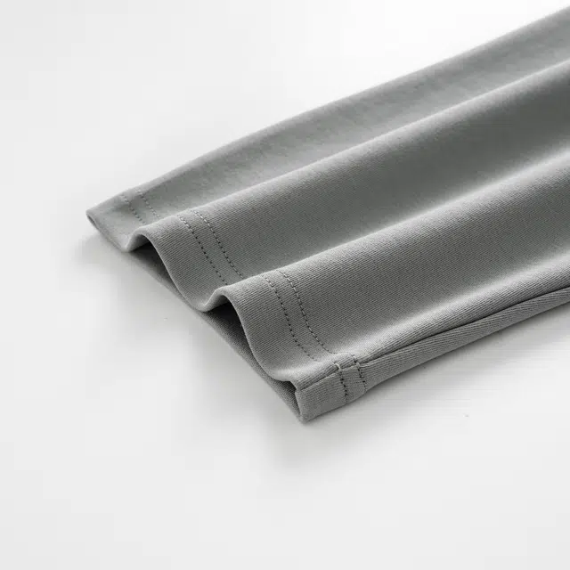 俏佳人 纯棉简约纯色圆领套头复古格子可外穿家居服舒适亲肤透气长袖长裤睡衣套装 男款