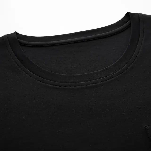 俏佳人 纯棉简约纯色圆领套头条纹可外穿家居服舒适亲肤透气长袖长裤睡衣套装 男款