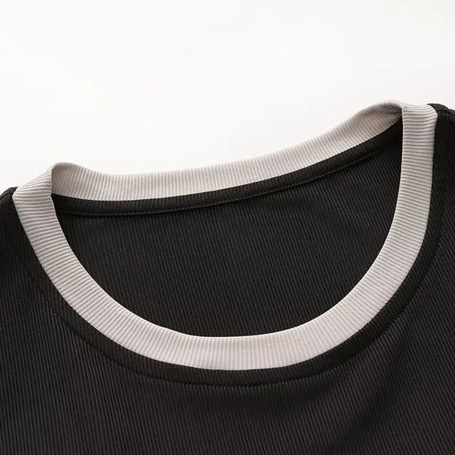 俏佳人 带胸垫套头运动风可外穿短袖休闲舒适透气家居服垂感亲肤睡衣套装 女款