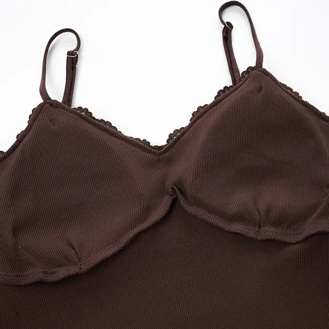 俏佳人 纯欲风纯色小吊带外套长裤三件套带胸垫亲肤舒适休闲可外穿时尚家居服睡衣套装 女款