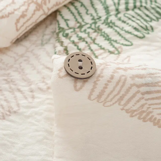 俏佳人 云朵棉系列 开衫翻领田园风亲肤舒适透气休闲宽松长袖长裤家居服睡衣套装 女款