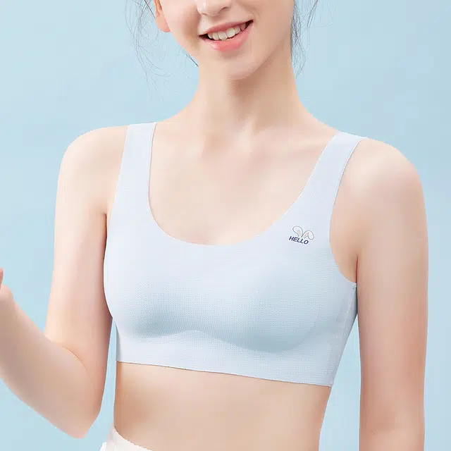 俏佳人 立体透气网眼无钢圈轻薄舒适细腻文胸