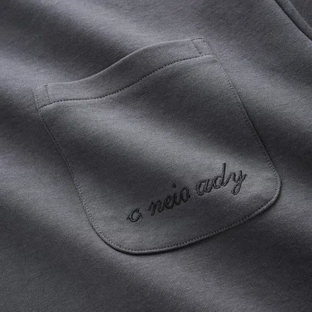 俏佳人 纯棉简约休闲纯色圆领套头条纹可外穿家居服舒适亲肤透气长袖长裤睡衣套装 男款