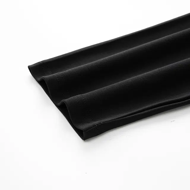 俏佳人 纯棉简约纯色圆领套头条纹可外穿家居服舒适亲肤透气长袖长裤睡衣套装 男款