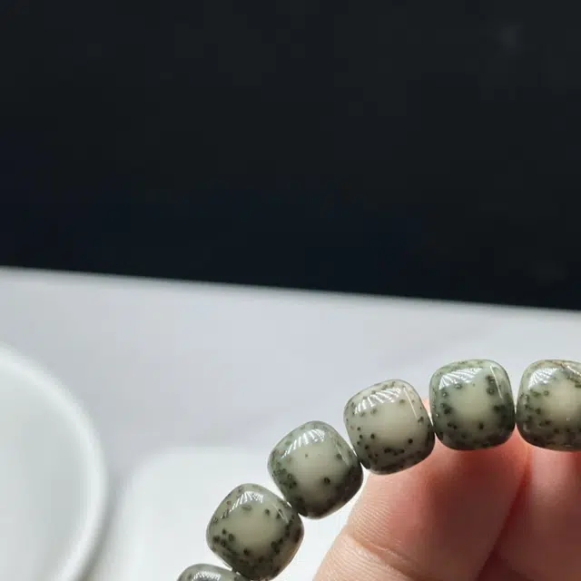 吉千年 【孤品+顶尖高货】新中式复古潮流风 好运 平安顺遂 招财进宝 小冰糖 双面大留白 星月菩提 手串 男女同款情侣款