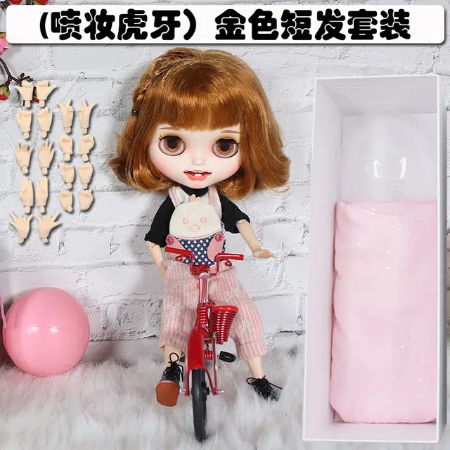 洋娃娃和小熊跳舞 可爱时尚换装人偶 创意精致 玩具