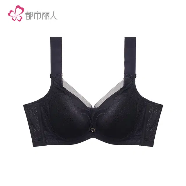 都市丽人 蕾丝小胸聚拢显大舒适防下垂文胸 女款