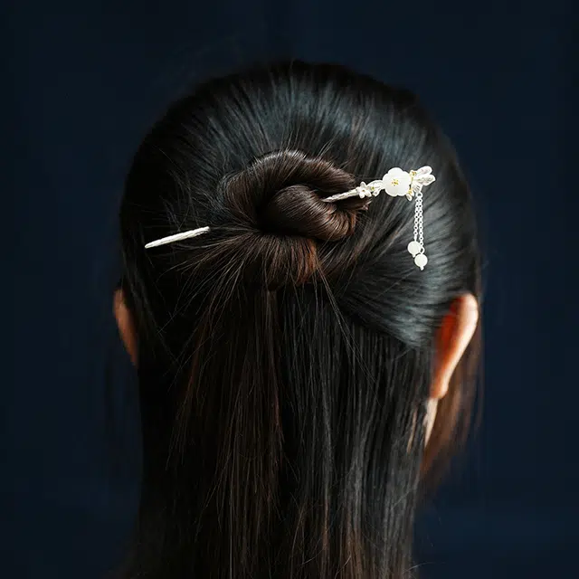 妖娆猫 古风新中式蝶恋花高级感流苏 发簪 女款