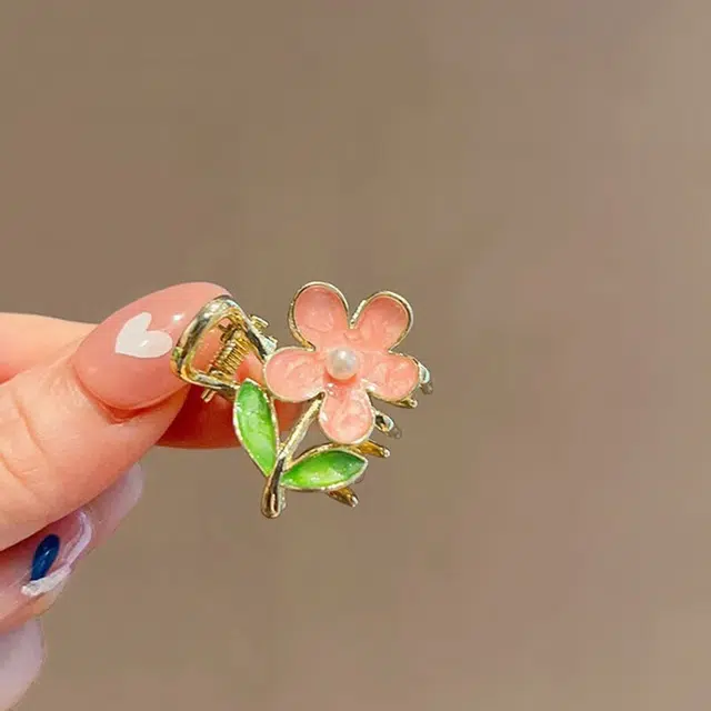 妖娆猫 一周星期发夹头饰女高端发卡夹子网红鲨鱼夹发饰套装礼盒创意实用高级感儿童礼品女生 小抓夹 女款